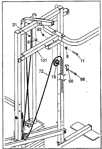 Weider Pro 9645 Home Gym User Manual-18
