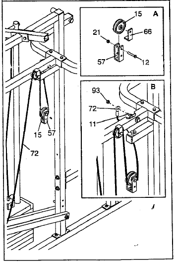 Weider Pro 9645 Home Gym User Manual-19