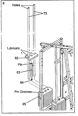 Weider Pro 9645 Home Gym User Manual-9