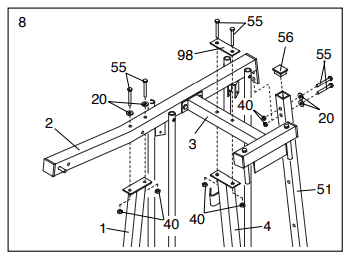 Weider Pro 9835 Home Gym System 10