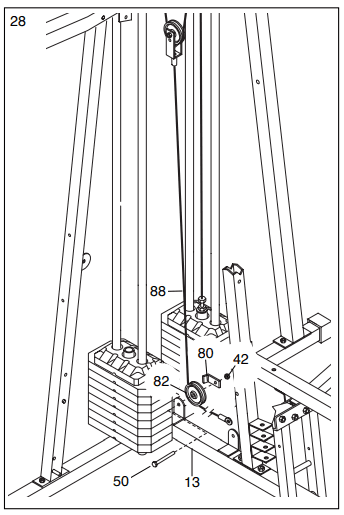 Weider Pro 9835 Home Gym System 30