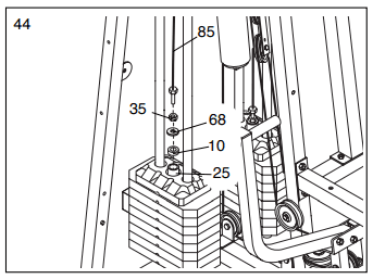 Weider Pro 9835 Home Gym System 46
