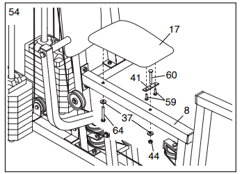 Weider Pro 9835 Home Gym System 56