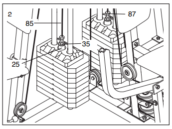 Weider Pro 9835 Home Gym System 62