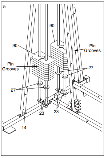 Weider Pro 9835 Home Gym System 7