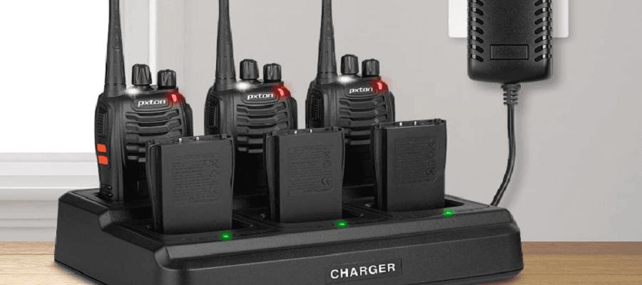 pxton 16 Channel Walkie Talkies Long Range with Earpieces User Manual | ManualsLibraryy