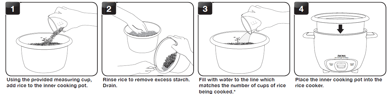 Aroma ARC-743-1NG Rice Cooker Instruction Manual-2