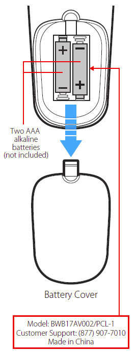 Blackweb BWB17AV002 6-Device Universal Remote User Manual-1