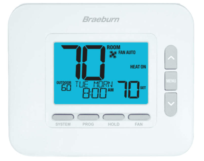 Braeburn 2020 Universal Thermostat Detailed User Manual Braeburn 2020 Universal Thermostat product image