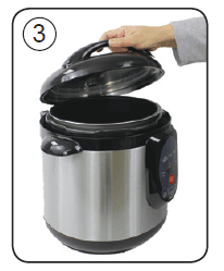 Carey DPC-9SS Smart Electric Pressure Cooker User Manual-5