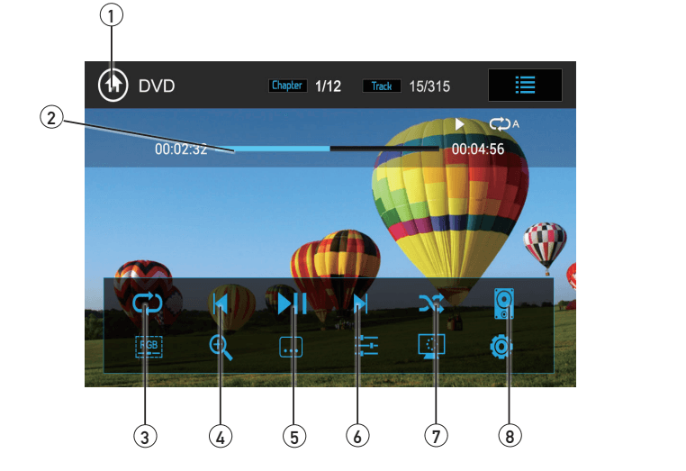 Dual Electronics XDVD179BT LED Touch Screen 9