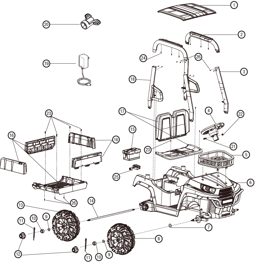 Dynacraft Realtree 24V UTV Kids Toy Manual Dynacraft Realtree 24V UTV Kids Toy Manual-1