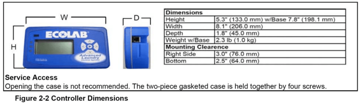Ecolab Advanced Laundry Dispensing System 5