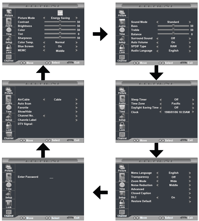 Element ELEFW605 T-Con Lcd Tv 14