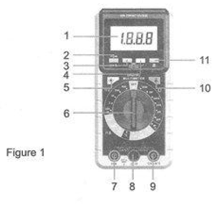 EverStart ETEK 10709 Voltage AC-DC Multimeter-1