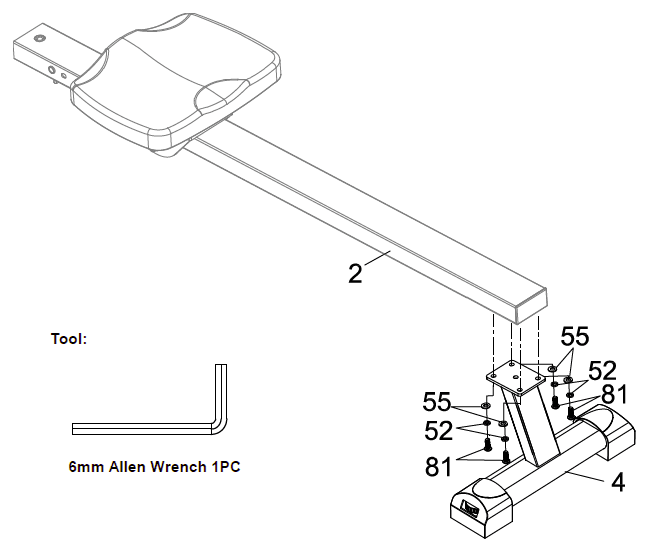 Fitness Reality 2636 Magnetic Rowing Machine-5