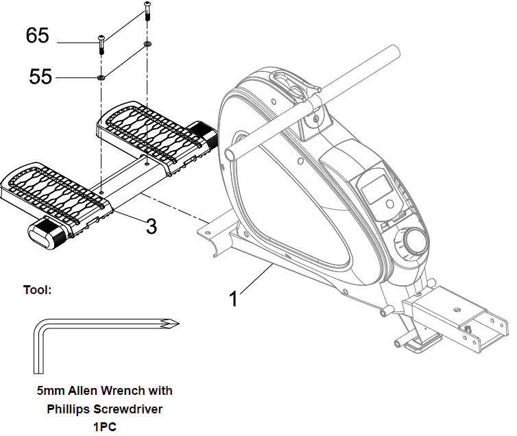 Fitness Reality 2636 Magnetic Rowing Machine-8