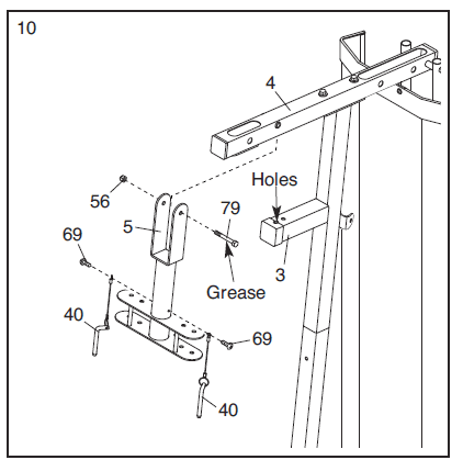 Gold's Gym XR 45 Home Gym User Manual-12