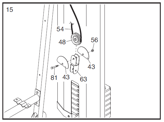 Gold's Gym XR 45 Home Gym User Manual-17