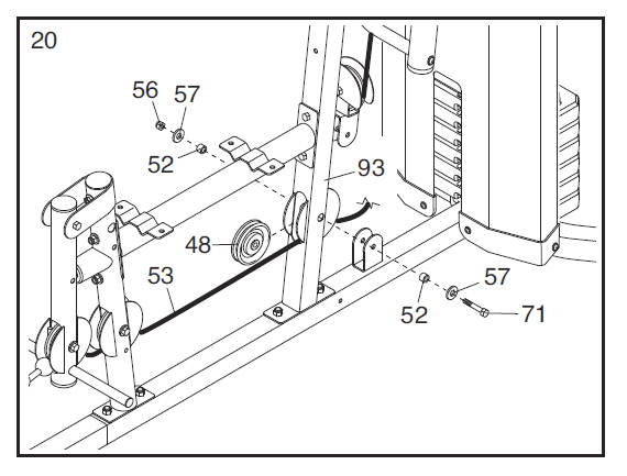 Gold's Gym XR 45 Home Gym User Manual-22