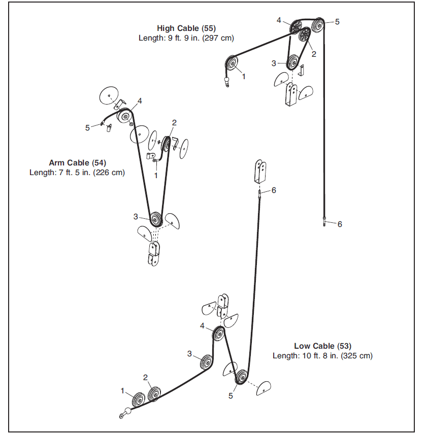 Gold's Gym XR 45 Home Gym User Manual-42