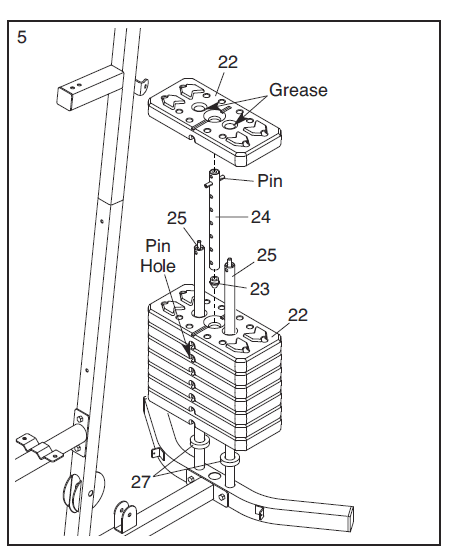 Gold's Gym XR 45 Home Gym User Manual-7