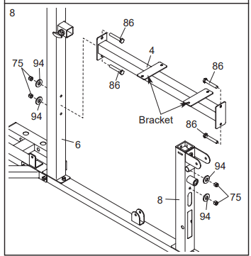 Golds Gym XR66 GGSY69530 Home Gym System 10