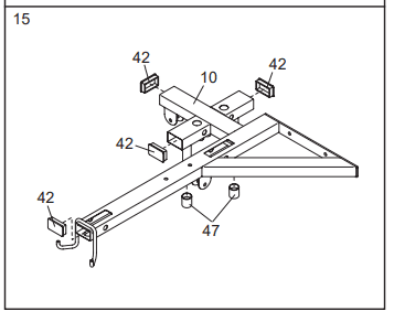 Golds Gym XR66 GGSY69530 Home Gym System 17