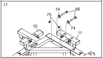 Golds Gym XR66 GGSY69530 Home Gym System 19