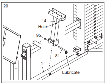 Golds Gym XR66 GGSY69530 Home Gym System 22