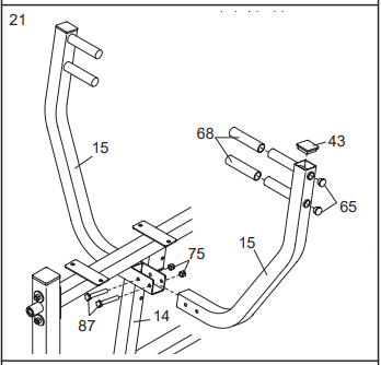 Golds Gym XR66 GGSY69530 Home Gym System 23