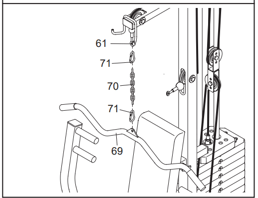 Golds Gym XR66 GGSY69530 Home Gym System 34