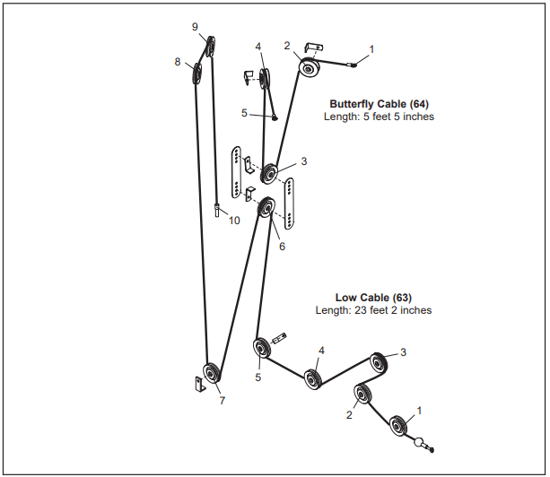 Golds Gym XR66 GGSY69530 Home Gym System 38