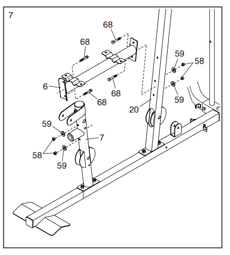 Golds Gym XRS 50 Home Gym System 11