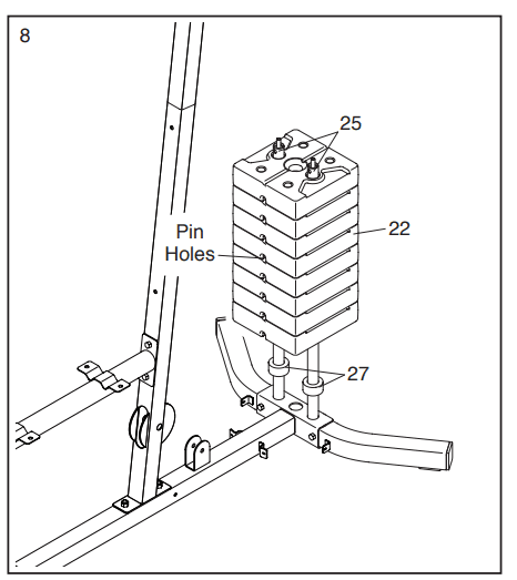 Golds Gym XRS 50 Home Gym System 12