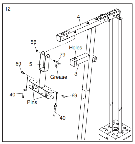 Golds Gym XRS 50 Home Gym System 16