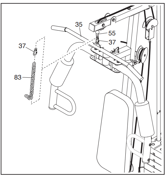 Golds Gym XRS 50 Home Gym System 43