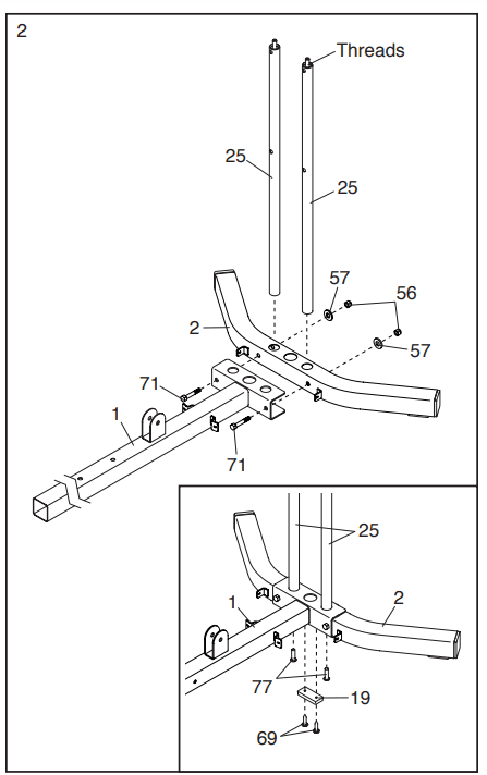 Golds Gym XRS 50 Home Gym System 6