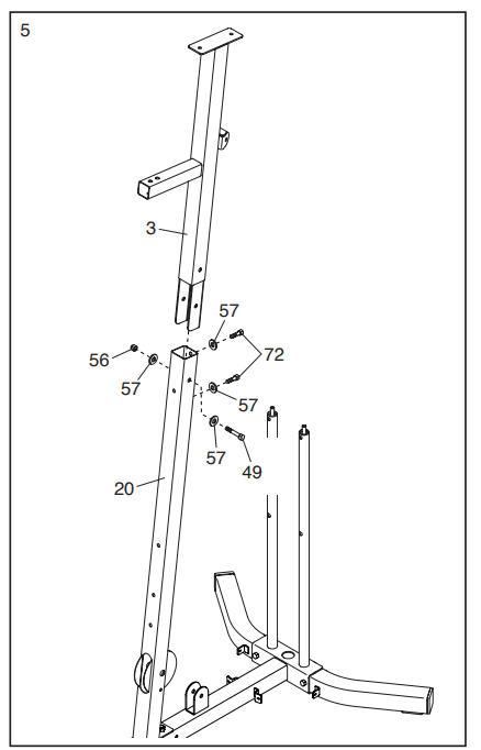 Golds Gym XRS 50 Home Gym System 9