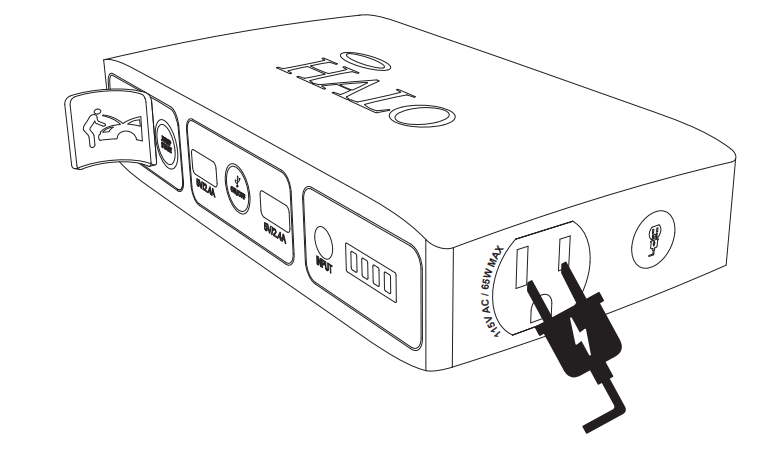 HALO ACDC Bolt 58830 Portable Power Bank Instructions Manual HALO ACDC Bolt 58830 Portable Power Bank 10