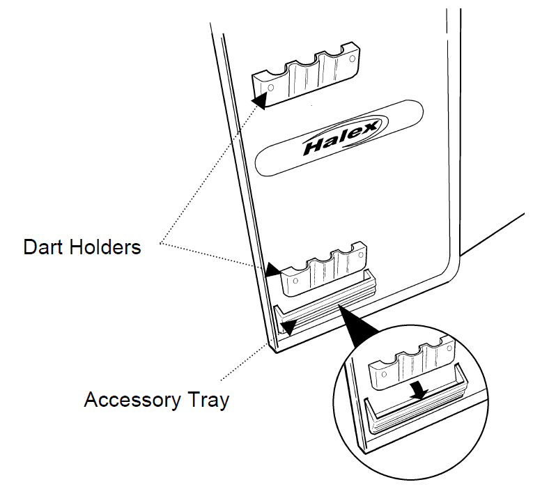 Halex Madison II Electronic Dartboard User Manual Halex Madison II Electronic Dartboard-4