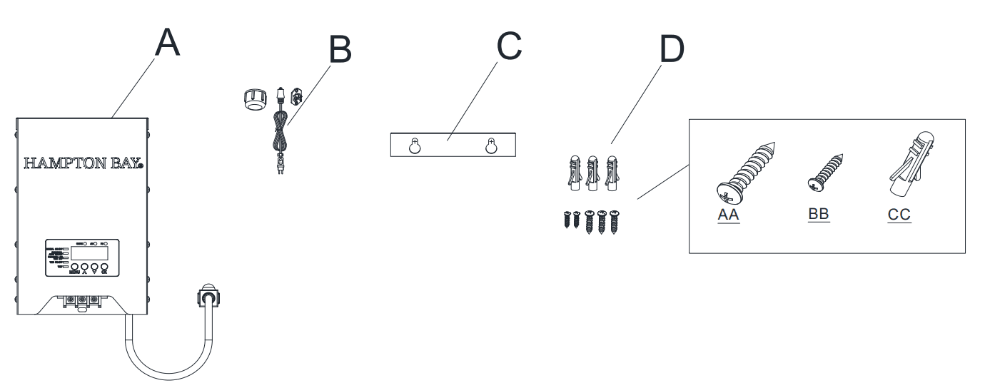 Hampton Bay DIY-300PS 300-watt Low-Voltage Transformer 2