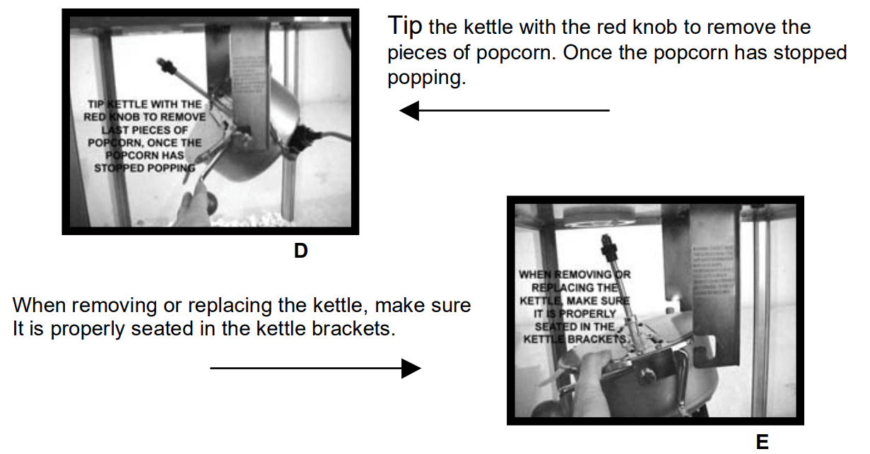 Nostalgia Electrics CCP-510 Professional Popcorn Cart Instruction Manual Nostalgia Electrics CCP-510 Professional Popcorn Cart 10