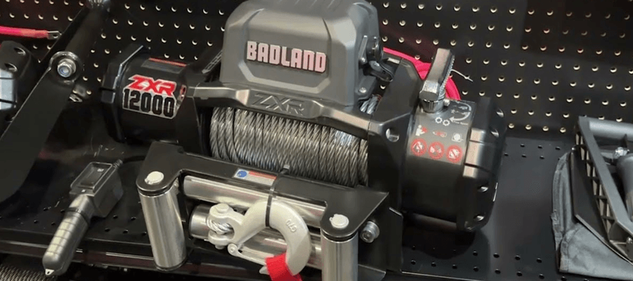 Harbor Freight Tools Badland Apex 12000lb Winch featured image