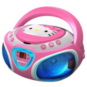 Hello Kitty KT2028A Boombox CD Cassette Player product image