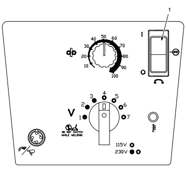 Hobart Handler 210MVP MIG Wire Welder 5