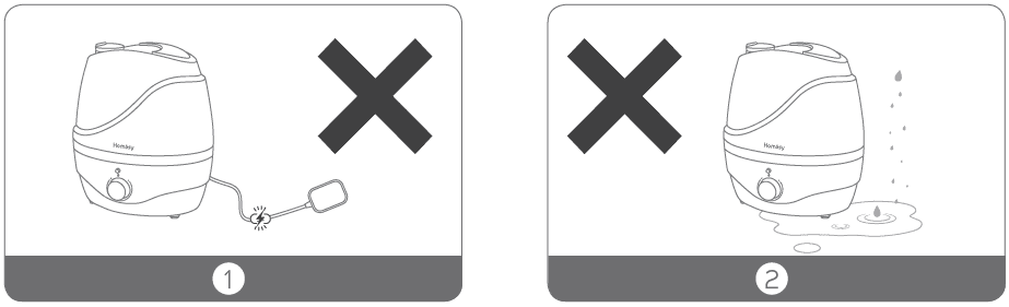 Homasy HM589 Cool Mist Humidifier User Manual-1