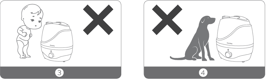 Homasy HM589 Cool Mist Humidifier User Manual-2