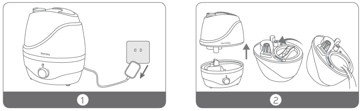 Homasy HM589 Cool Mist Humidifier User Manual-21