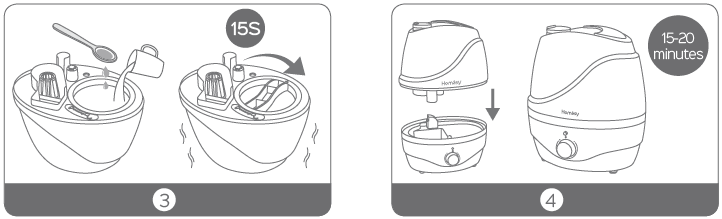 Homasy HM589 Cool Mist Humidifier User Manual-22
